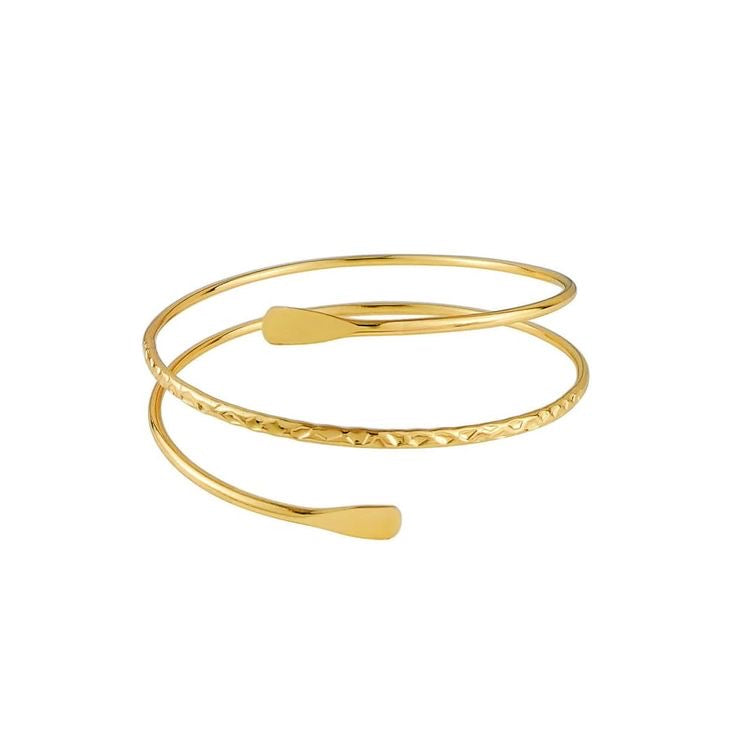 6pcs Geometric Metal Bangles