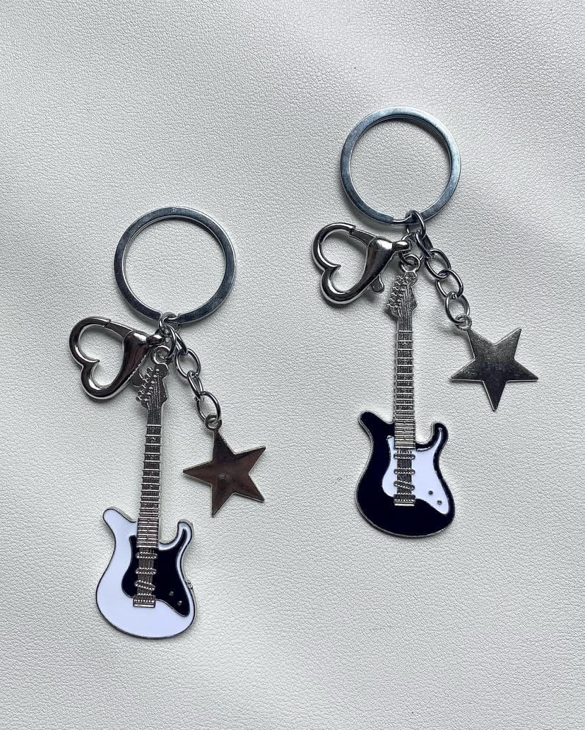 Y2K guitar keychains