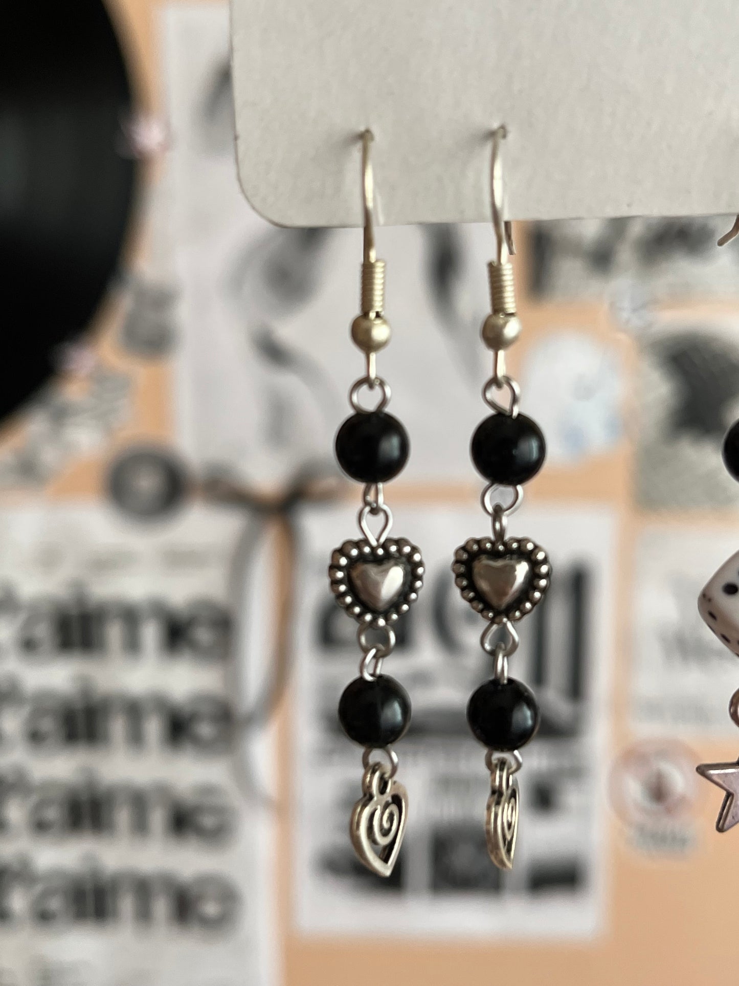 Aesthetic Y2K style earrings set (3 pcs) π€