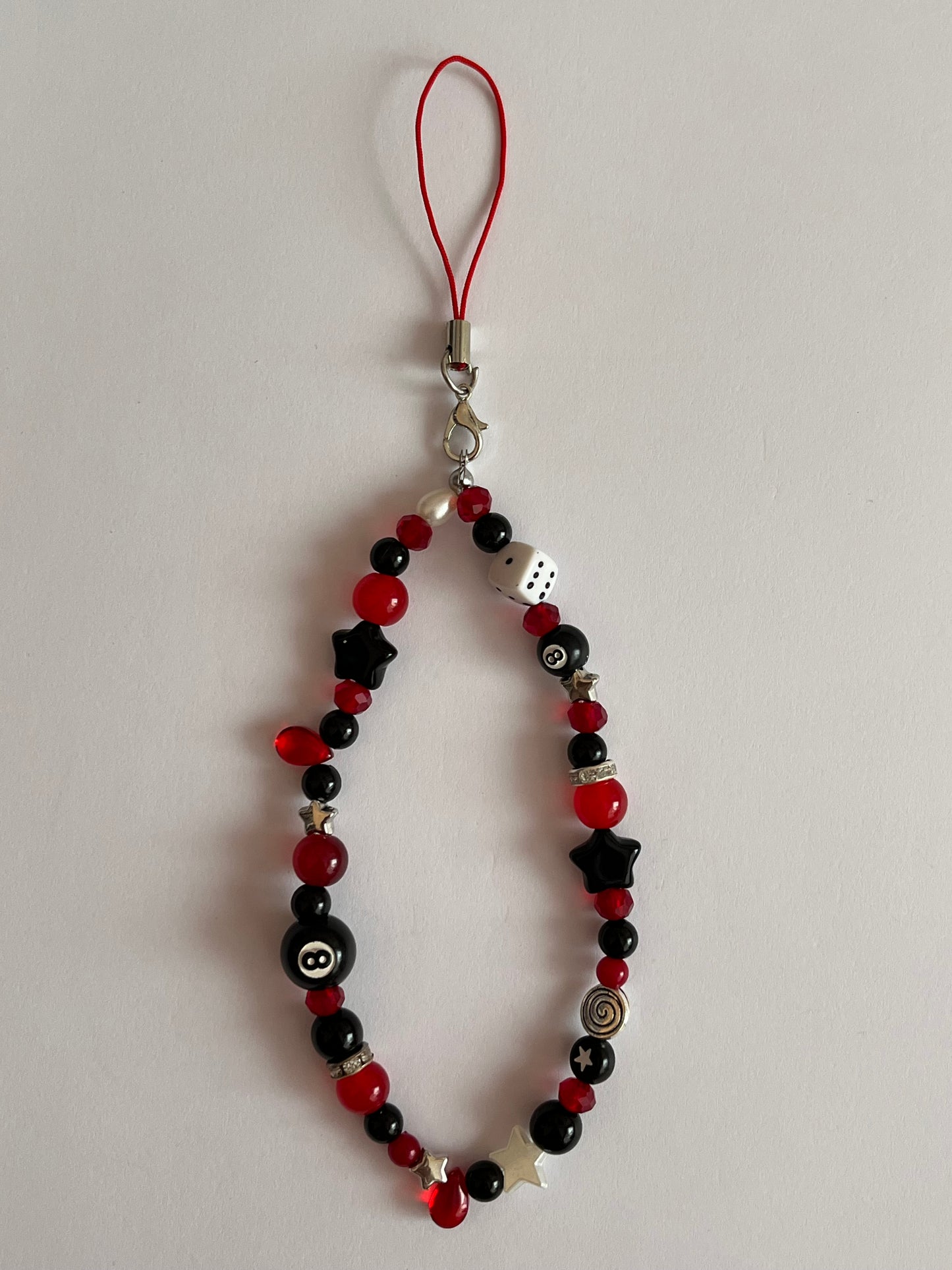 Aesthetic red keychain marceline themed