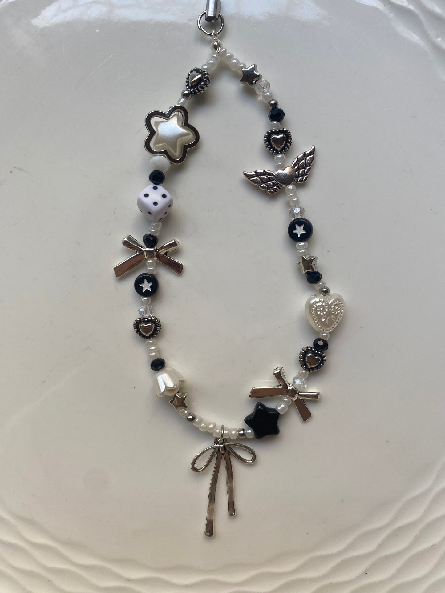 Cool black phonecharm