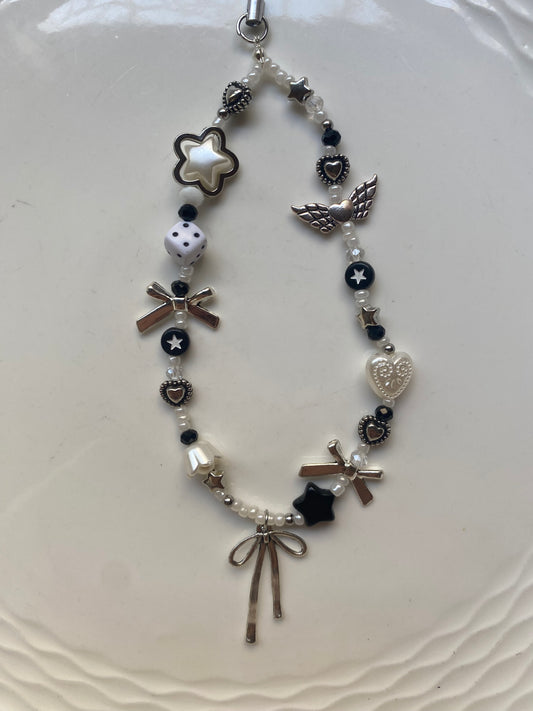 Cool black phonecharm