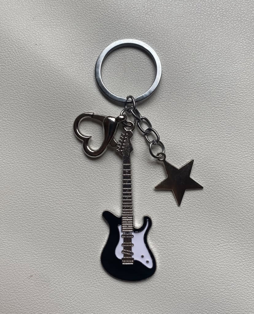 Y2K guitar keychains