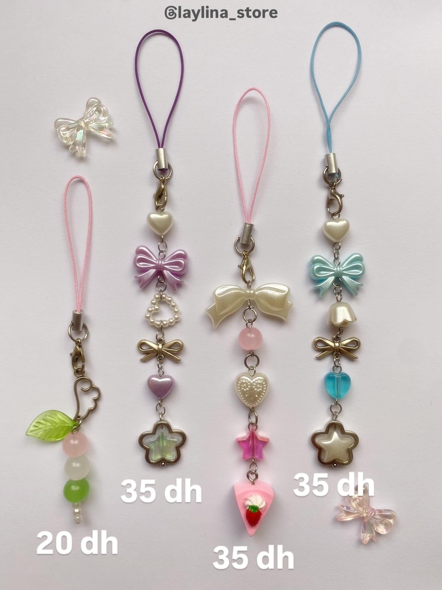 Cute Japanese style phone charms