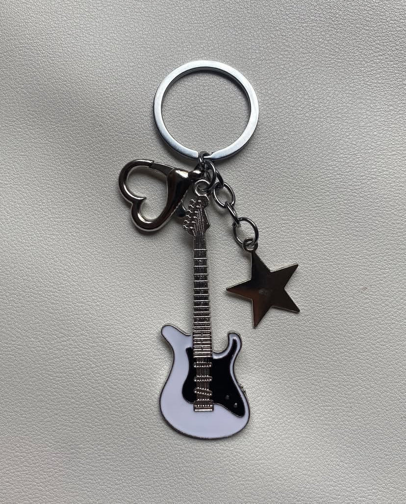 Y2K guitar keychains