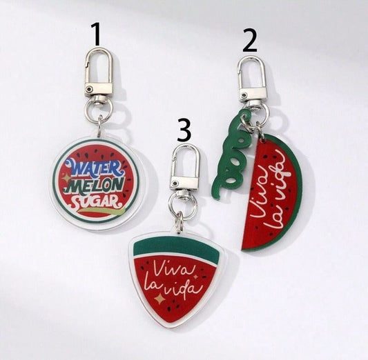 Twinkling watermelon keychains ✨