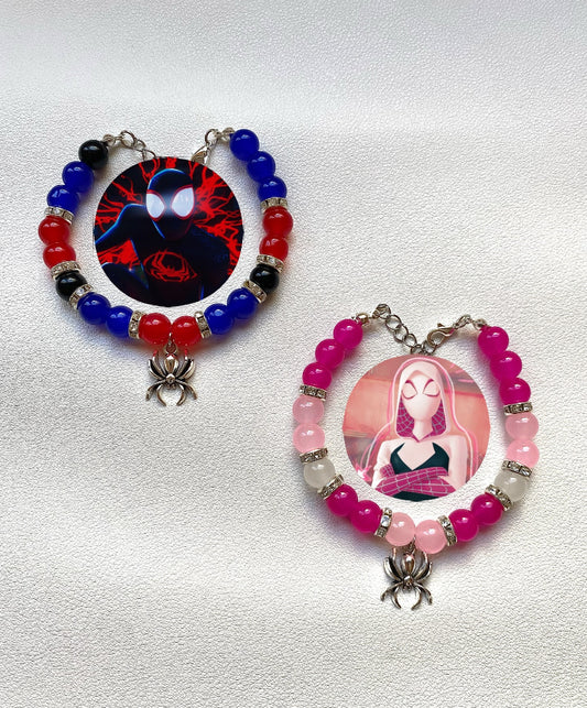 Spider-Man X Gwen matching bracelets