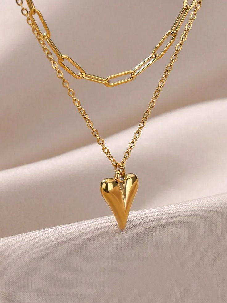 Elegant Cute Stainless Steel Pendant Necklace