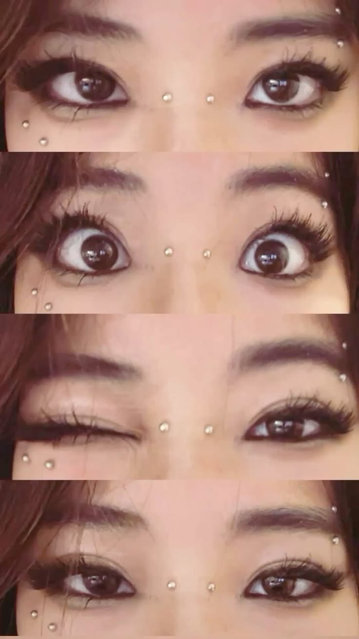 Fake piercings sheet 180 pcs