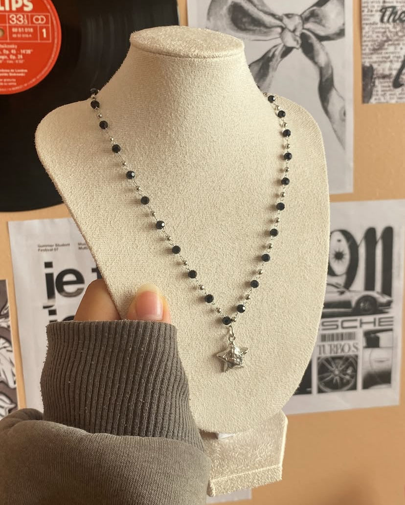 5pcs Stylish Minimalist Star Swirl Pendant Necklace Set, Y2K Retro Design