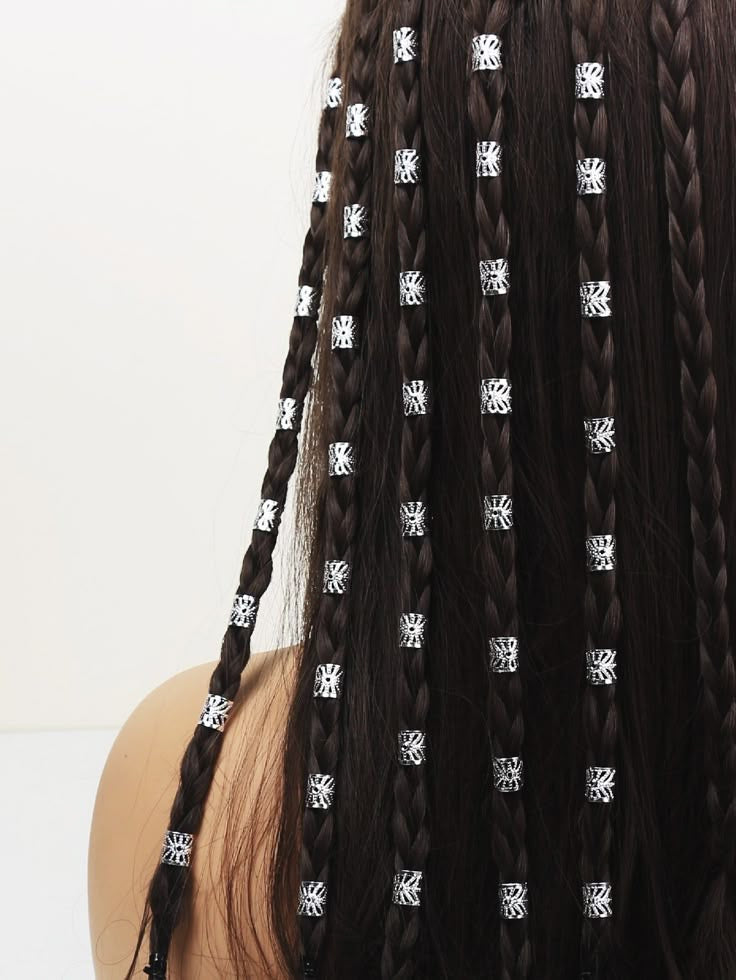 20pcs Golden Hair Ring Set