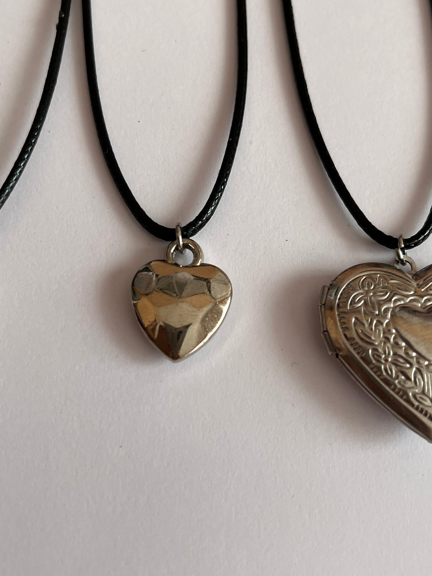 Aesthetic heart necklaces