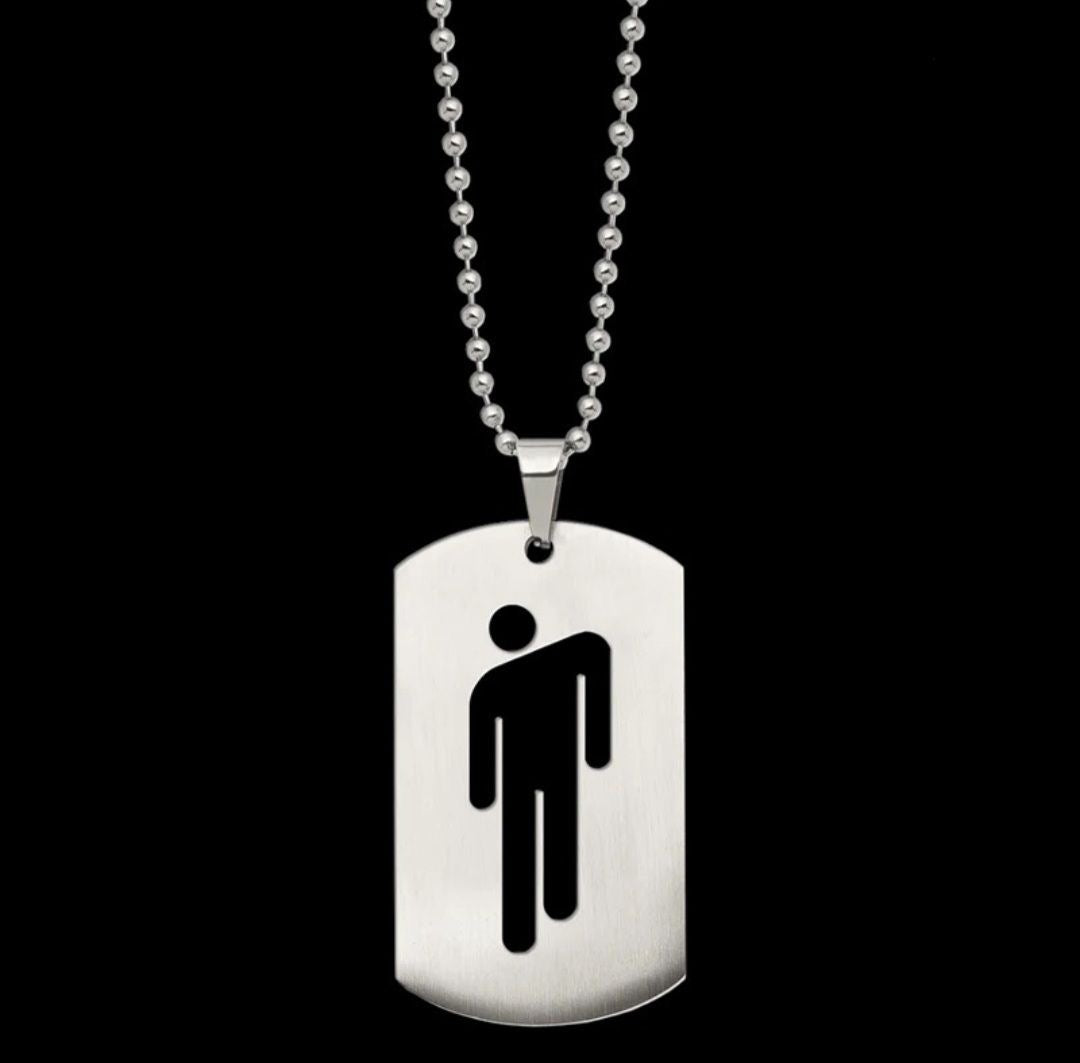 Billie Eilish blohsh necklace