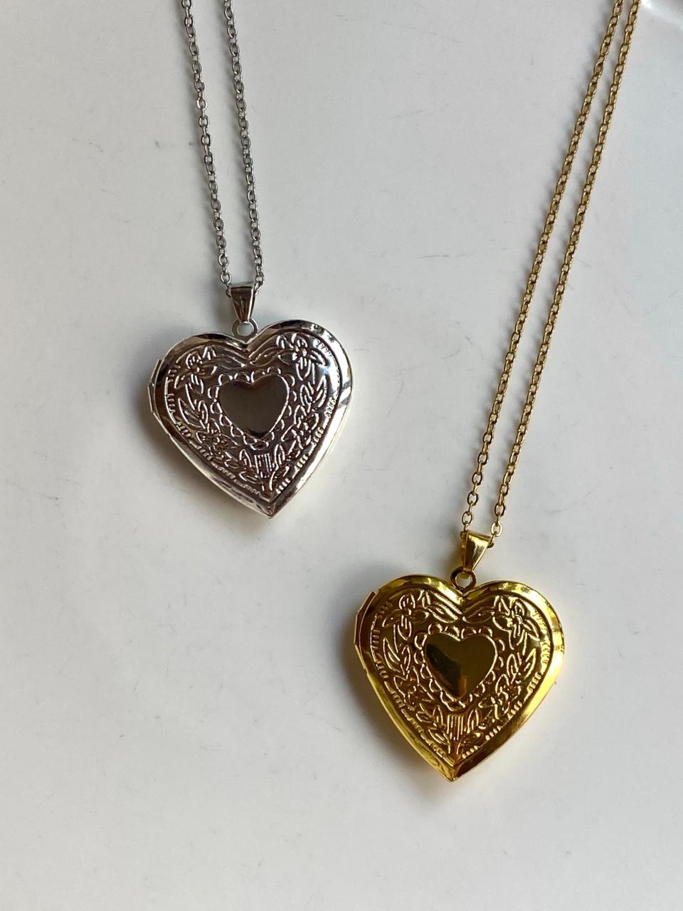 Open heart necklaces