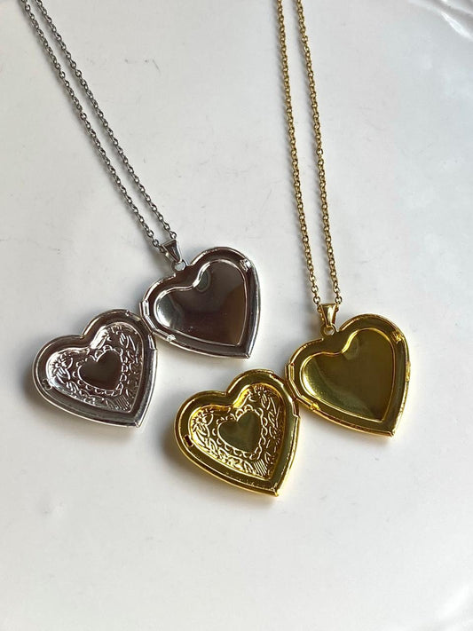 Open heart necklaces