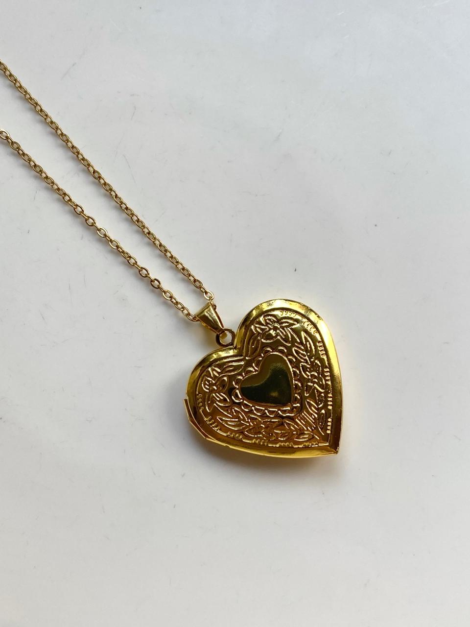 Open heart necklaces