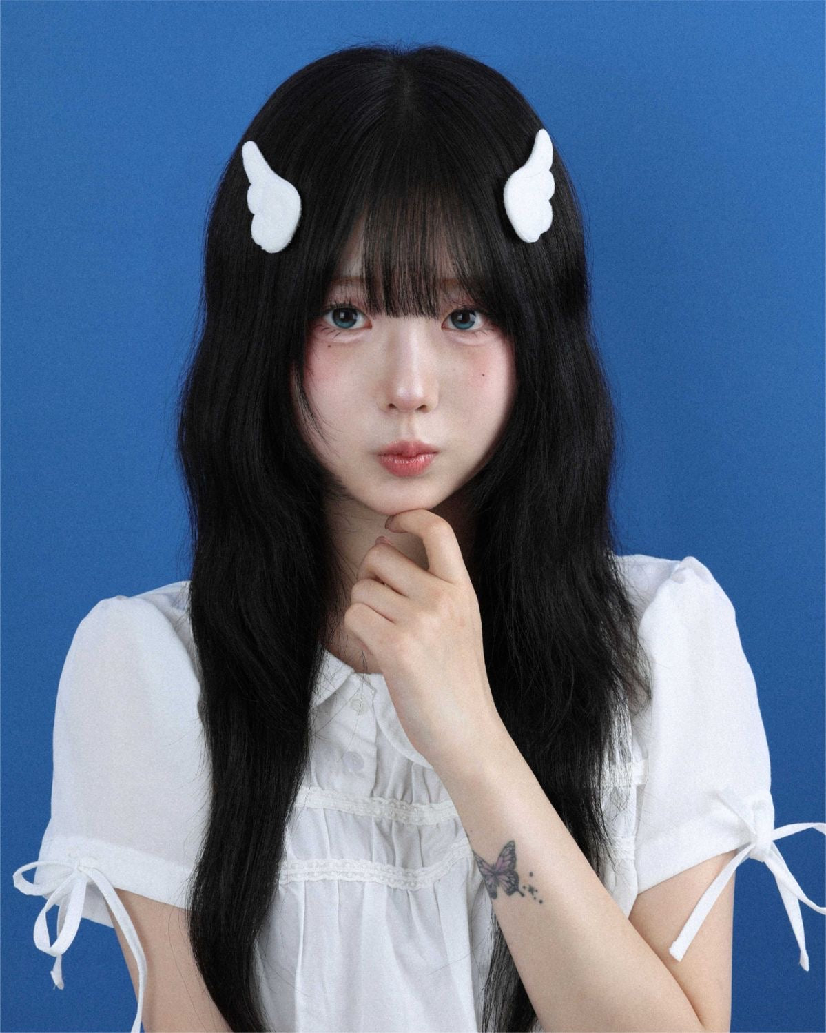 2pcs Cute Angel hairclips