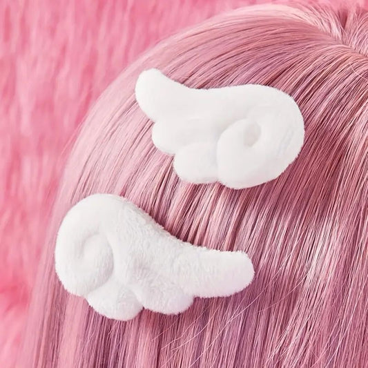 2pcs Cute Angel hairclips